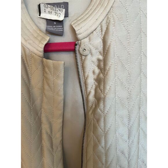 Sigrid Olsen Women's Vintage Small SILK Quilted Padded Lined Lightweight Jacket - Picture 8 of 8